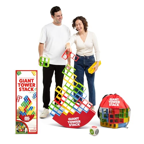 Giant Tower Stack - The Jumbo Block Balancing Game by Relatable - image 1