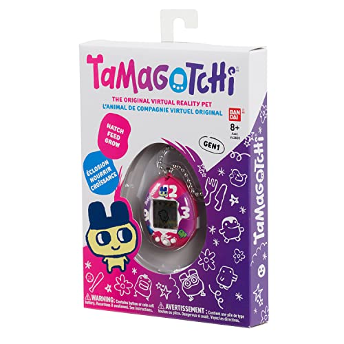 Image of Tamagotchi Original - Purple-Pink Clock