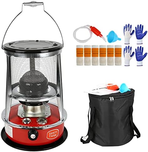 Gasheizer Für Innenräume BlueCraft Petroleumofen ZT-85 Mit Handpumpe Und Docht Für Camping Camping Heizung