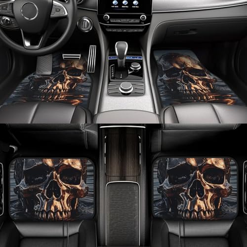 Tapis de sol de voiture toutes saisons haut de gamme avec renfort talon métal