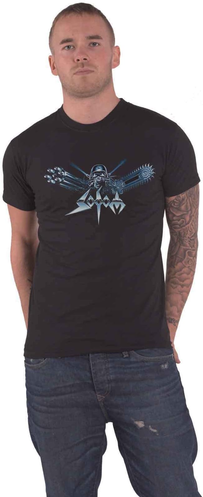 SodomT Shirt Knarrenheinz Band Logo New Official Mens Black