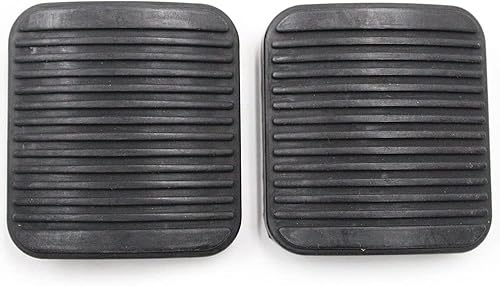 2 pastillas de pedal de freno o embrague 52002750 - Compatible con Jeep Wrangler YJ TJ, Cherokee XJ y Ram 1500 2500 3500 4500 5500 transmisión