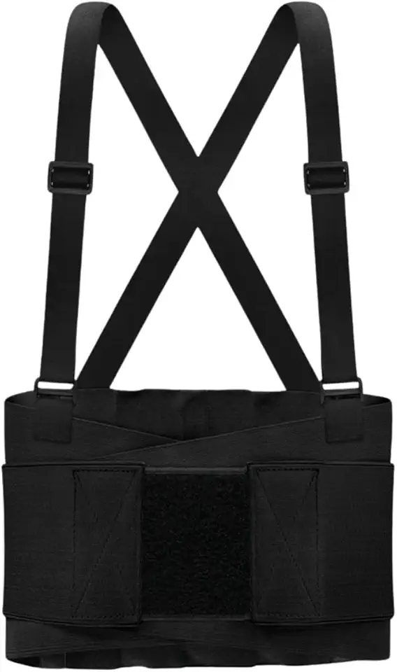 Cinta Ergonômica Colete Lombar Reforçada Elástica Ajustável EPI Corretor Postural Carregar Peso (GG)