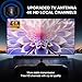 TV Antenna for Smart TV Indoor-Amplified HDTV Antenna with Magnetic Base, Long Range HD TV Antenna,Portable Digital TV Antenna for Local Channels, Support 4K 1080p Smart Television Antenna for TV