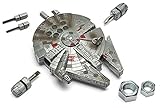 ThinkGeek Star Wars Millennium Falcon Exclusive Multi-Tool Kit - 4 Hex Keys, 2 Screwdrivers, Adjustable Wrench