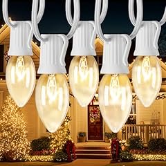 Clear Bulb White Wire