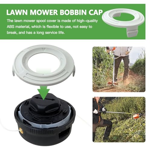 WELURE 3Pcs Trimmer Head Base Cover Replacement for Stihl FSA 57 Trimmer Head Spool Base Cover