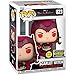 POP Marvel: WandaVision - The Scarlet Witch Glow-in-The-Dark Exclusive Funko Vinyl Figure (Bundled with Compatible Box Protector Case), Multicolored, 3.75 inches
