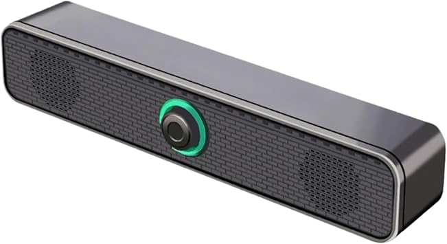Desktop Speakers - Speaker for Monitor - USB Powered Soundbar with Loud Sound for Pc Desk Tablet Home Car Classroom Projector TV Music Stage