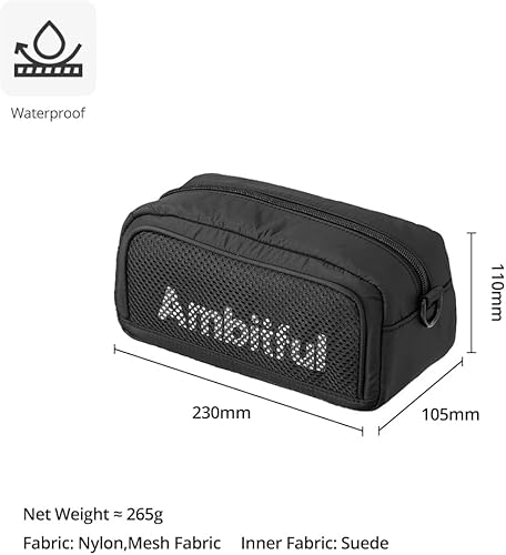 Miniatura 2 de AMBITFUL Bolsa para cámara de acción, bolsa para cámara de fotografía, impermeable, correa de hombro para bricolaje, adecuada para DSLRSLRCámara de