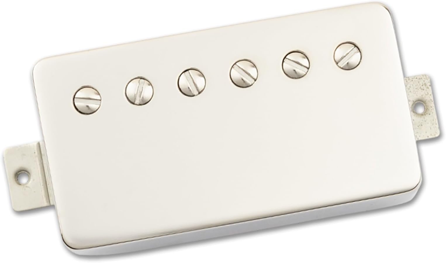 Alnico 4 Classic Neck Humbucker Pickup, Nickel, 50mm Spacing - Alnico 4 Magnet, PAF, Perfect For Classic Rock, 4-Conductor Wiring, 5-Year Warranty