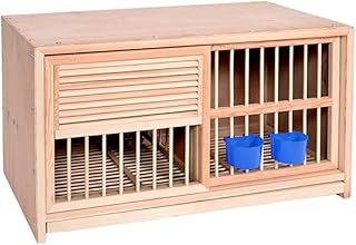Volière Cage à Pigeons, nichoir for Pigeons de Transport, équipement for Pigeons, Cage d'élevage, Cage à Oiseaux en Bois(Grand)