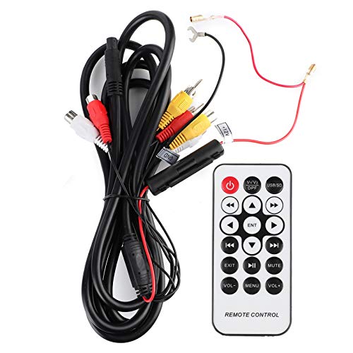 Auto-Dachmonitor, 11,6-Zoll-Auto-Deckenmonitor HD 1080P TV MP5-Bildschirm IPS Voller Betrachtungswinkel Flip-Down-Overhead-Automonitor mit USB TF HDMI FM, Unterstützt Fernbedienung