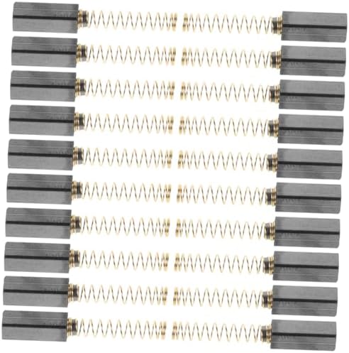 NUOBESTY 40 Adet Dikiş Makinesi Karbon Fırça Dikiş Makinesi için Elektrikli Fırça Karbon Fırçalar Parçaları Elektrikli Motor Fırçaları Elektrikli Karbon Fırça Yedek Karbon Yedek Motor Fırçaları - Görsel 4