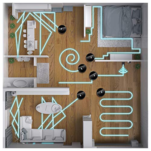 Aspirateur Robot,HONITURE Q5 Robot Aspirateur Laveur 2 en 1,2000Pa,Aspirateur Robot Nettoyeur Lavant avec Affichage LCD,Navigation Intelligent,WiFi/App/Alexa, pour Poils Animaux - Image 7