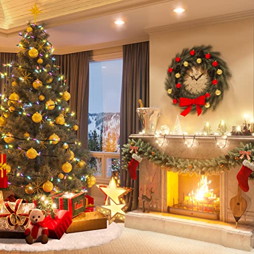 Gigalumi Christmas Tree Skirts 48 Inch White Faux Fur Tree Mat, Christmas Tree Plush Skirt, Tree Skirt Christmas Decorations For Xmas Holiday Home Party Ornaments (Large) #TOP2