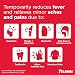 Tylenol Extra Strength Pain Relief Pills, Fast, Strong Pain Relief, Acetaminophen 500 mg Caplets, Pain Reliever & Fever Reducer Medicine for Headache, Backache, Toothache & Minor Arthritis, 100 Count