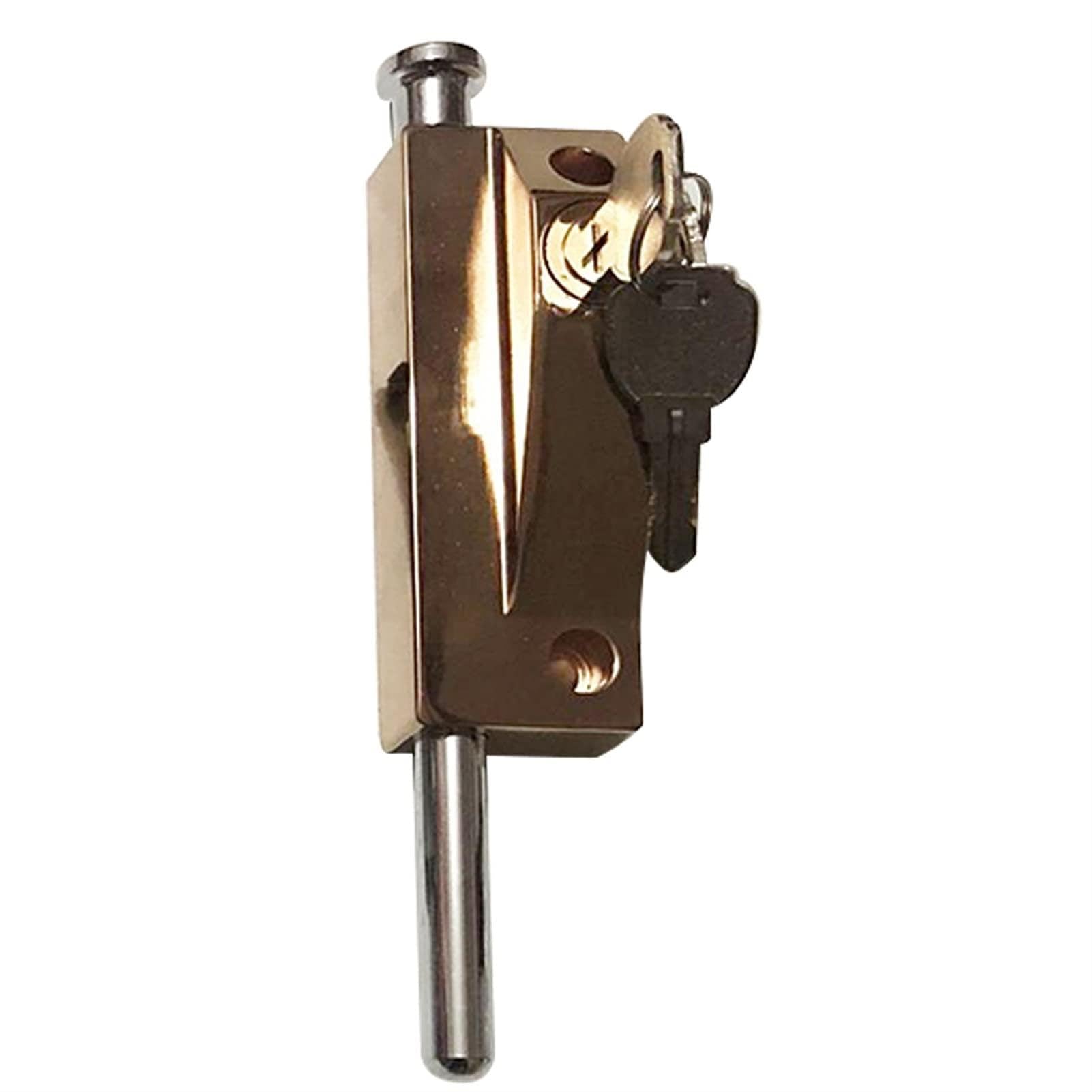 Silnik bramy przesuwnej, 1 Sztuk Ze stali nierdzewnej Obrotowy Zatrzask ochroniarz Sprężyna z blokadami TB. Sprzedaż(Rose gold)