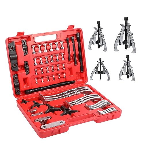 Extractor de polea de cubo de engranajes mecánico con juego de garras de 3 a 8 pulgadas