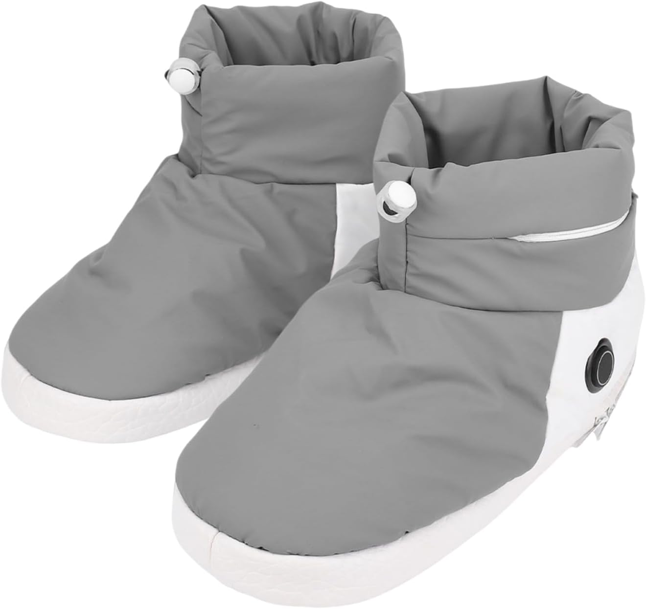 Heated Slippers - USB Powered Electric Warmers, Soft Fleece Interior, Adjustable Temperature Control | Portable Foot Heating Shoes for Cold Weather Comfort During Home Relaxation, Offices Work