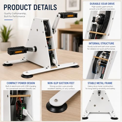Générateur à pédale double charge rapide USB sortie DC 1-35V