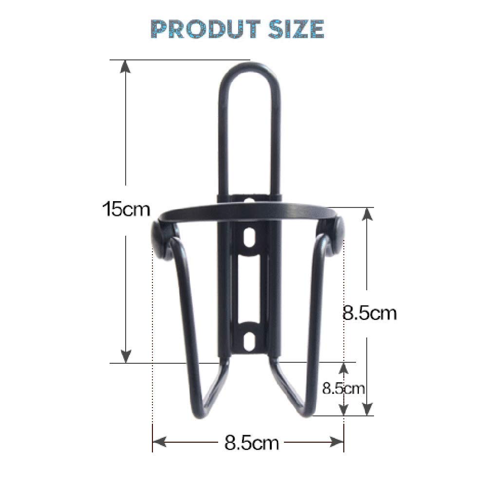 SIYI-XIU 2 szt. uchwyt na butelkę rower uchwyt na butelkę rower woda lekka rowerowa butelka na wodę do rowerów drogowych, górskich i dziecięcych, 5 * 8 * 9 cm