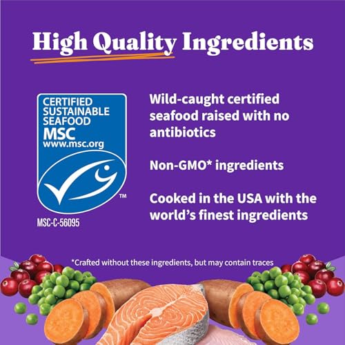 Halo Holistic Dry Cat Food, Wild-Caught Salmon & Whitefish Recipe, 6 lb - image 7