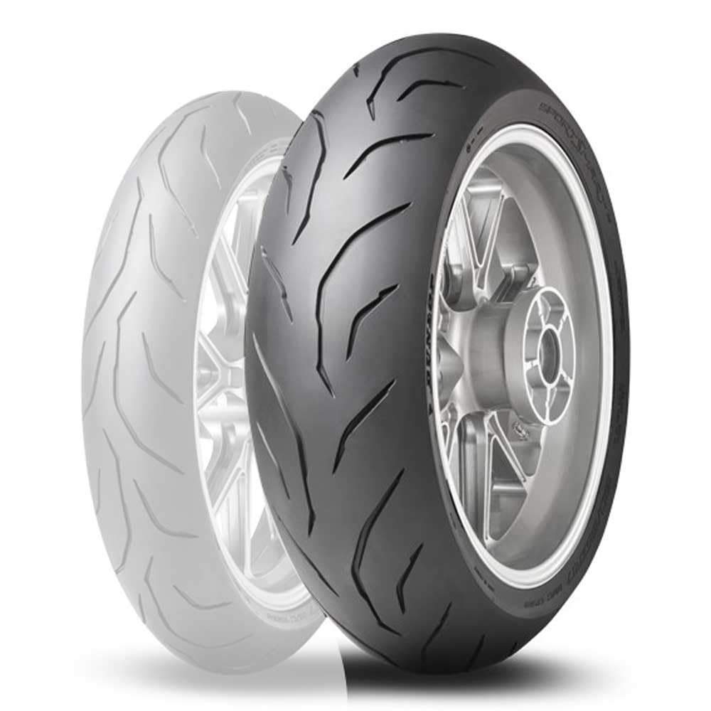 Dunlop Sportsmart MK4 75W TL Road Sport Rear Tire 190/55