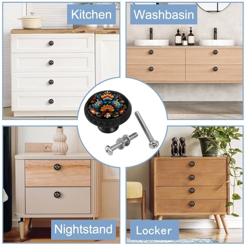 Boutons de tiroir en cristal style romarin norvégien (25) pour placard et commode - 7