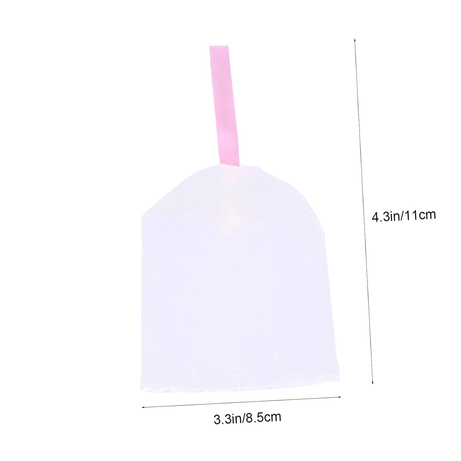 3Pcs Soap Foaming Net Pouches for Hand Soap and Makeup Soap