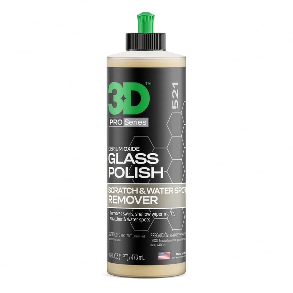 3D Glass Polish – Cerium-Oxide Based Window...