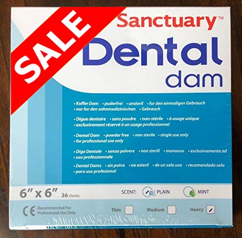 SANCTUARY DENTAL DAM LATEX 6