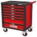 Produktbild KS Tools 826.7515 RACINGline SCHWARZ/ROT Werkstattwagen mit 7 Schubladen und 515 Premium-Werkzeugen