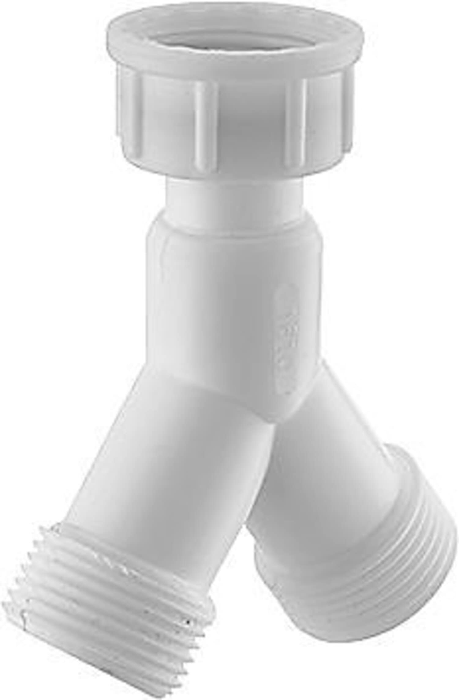 NOYON ET THIEBAULT PLO01806 Raccord y Plastique pour Machine à Laver : écrou Libre Femelle F3 2 Sorties mâle M3/​4' (20x27) NOYON & THIEBAULT-​1855S-​C1