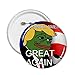 DIYthinker Amérique américaine Sad Frog président Trump drôle Faisons l'Amérique Great Again Ridicule Spoof image Bouton rond Mémé Badge Pins Vêtements Décoration 5pcs S