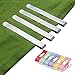 Produktbild 20 Stück Nähklammern aus Edelstahl, Stoffklammern,Nähen Clips mit 6 Stück Quilt-Bindungs-Clips, Pin- und Markierungszubehör