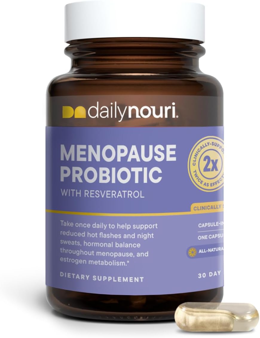 Menopause Probiotics for Women | Hot Flashes + Night Sweats