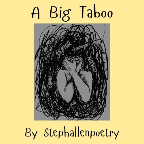 Diseño de la portada del título A Big Taboo