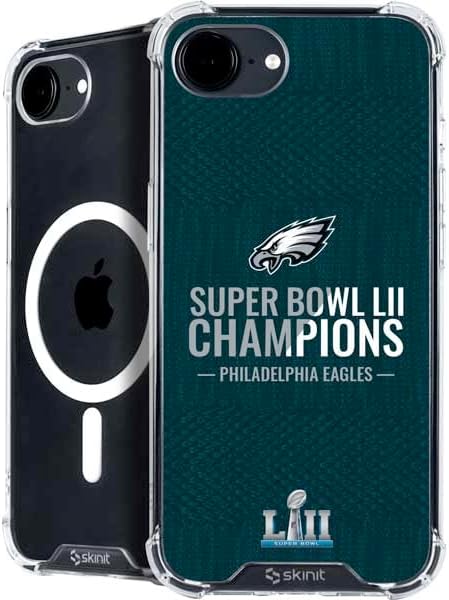 Skinit Phone Case Compatible with MagSafe iPhone 16e - Officially Licensed NFL Philadelphia Eagles Design