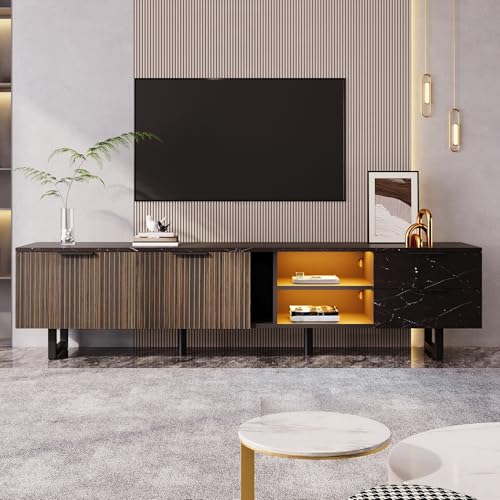 LAKFEW Mueble TV 200cm de hasta 90 Pulgadas