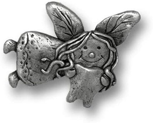 Pewter Tooth Fairy Lapel Pin by The Magic Zoo