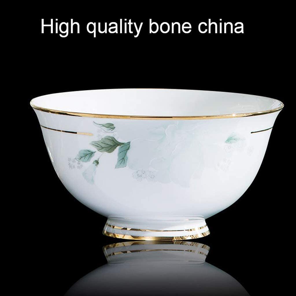 H3TF5J Ceramiczny zestaw zastawy stołowej, 50-częściowy zestaw porcelanowy, ręcznie pomalowane zastawa stołowa, wielofunkcyjna zastawa stołowa gospodarstwa domowego, Proces kolorów o wysokiej
