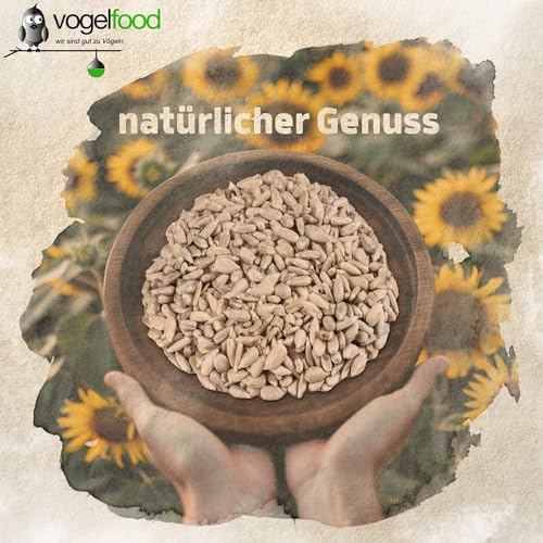 Vogelfood Sonnenblumenkerne geschält 10 kg Vogelfutter für Wildvögel – Bild 4
