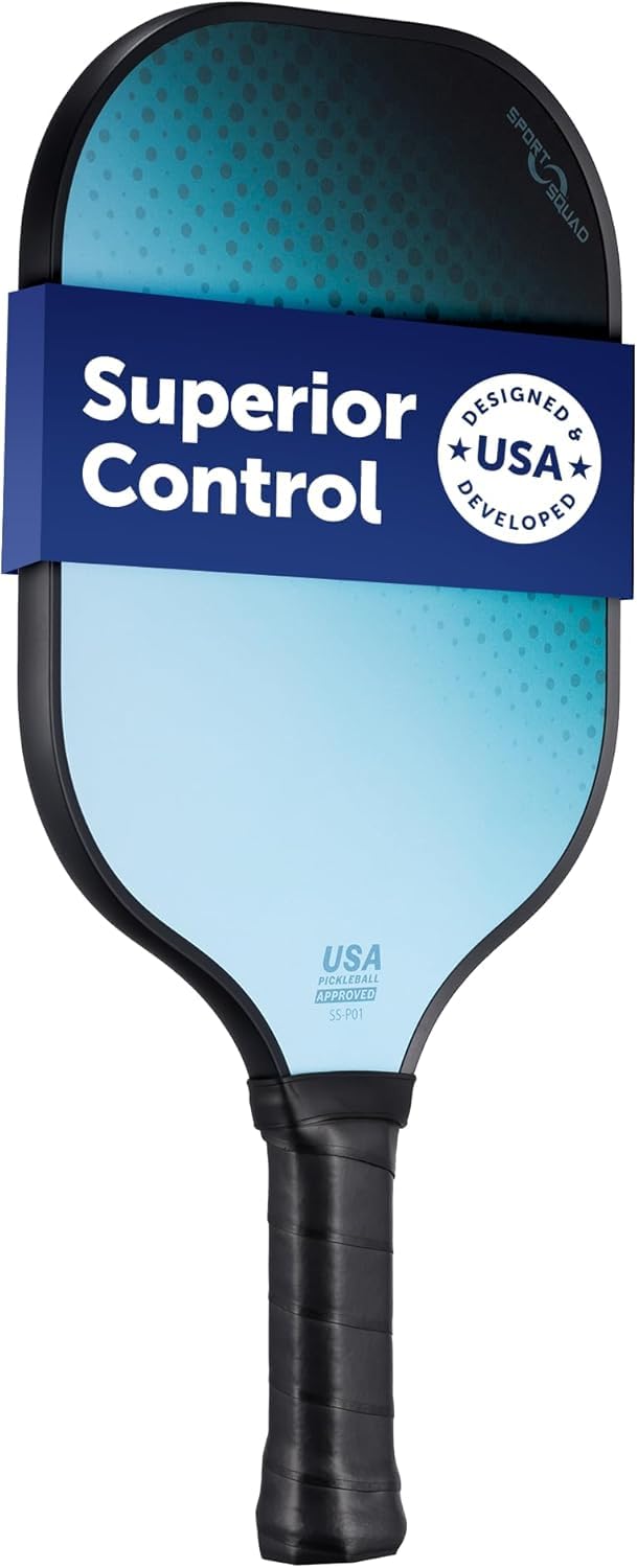 Sport Squad Pickleball Paddles and Pickleball Sets - Lightweight, Durable & High-Performance Playability - Enhanced Grip & Power - USA Team-Developed Rackets, Sets & Accessories for All Skill Levels