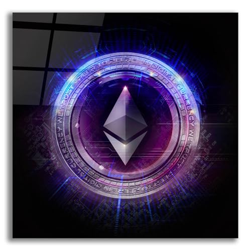 Epic Art 'Wagmi Ethereum Crypto' by Epic Portfolio Acrylic Glass Wall Art, 12" x 12"