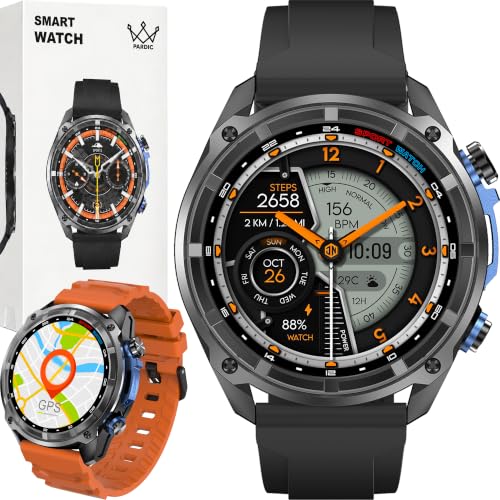 Military GPS Smart Watch with Offline Maps