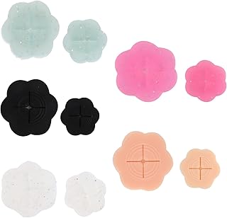 10pcs Cinch Clips for Women Clothing, Back Dress Clips Shirt Cincher Silicone Fashion Waistband Tightener Clip for Shirts Dresses Blouse Tops (5 Colors, 2 Sizes)
