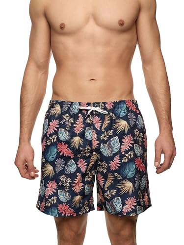 Produktbild Indicode Herren INAntorgos Badehose mit superweicher Innenhose | Badeshorts für Männer Navy, S