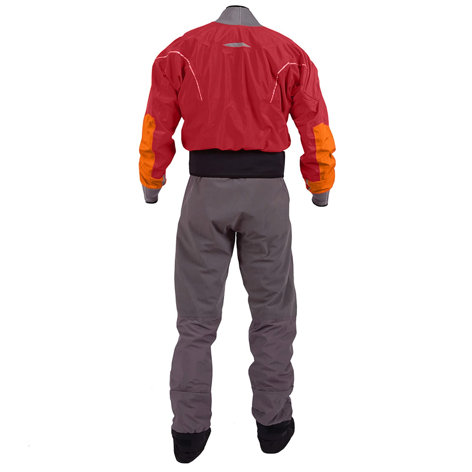 Drysuit Uomo Frontale Cerniera Vela Standard Nylon Paddling, Kayak Attrezzature Zipper, Tuta impermeabile