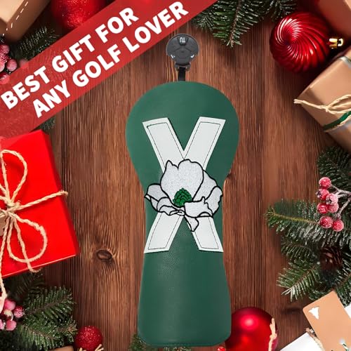 Golf Headcovers Golf Club Head Covers Advanced Embroidery Cherry Blossom Leather Driver Fairway(FW) Wood Hybrid(UT) with Number Tags Protects Against Scratches and Damage - image 5